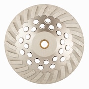 PARAGON DIAMOND TOOLS 7'' x 5/8-11 w/ 24 Segments Swirl Grinding Cup Wheel SCW-7T-24
